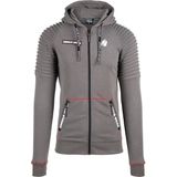 Gorilla Wear Georgia Zipped Hoodie - Grijs