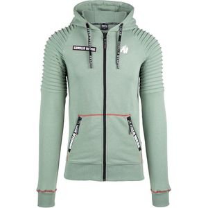 Gorilla Wear Georgia Zipped Hoodie - Groen