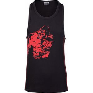 Gorilla Wear - Monterey Tanktop - Zwart/Rood