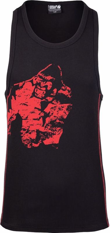 Gorilla Wear - Monterey Tanktop - Zwart/Rood