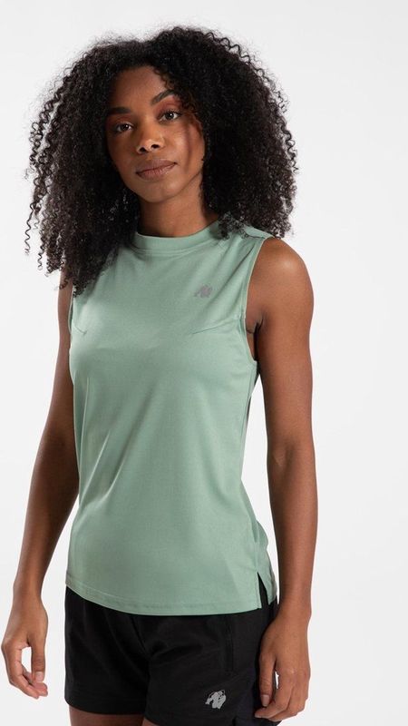 Gorilla Wear - Mokena - Sporttop - Groen - Gerecycled Polyester