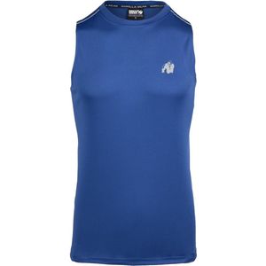 Gorilla Wear - Easton - Sporttop - Blauw - Gerecycled Polyester