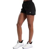 Gorilla Wear Katy 2-in-1 Shorts - Zwart