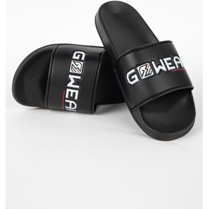 Gorilla Wear Gwear Badslippers - Slides - Zwart