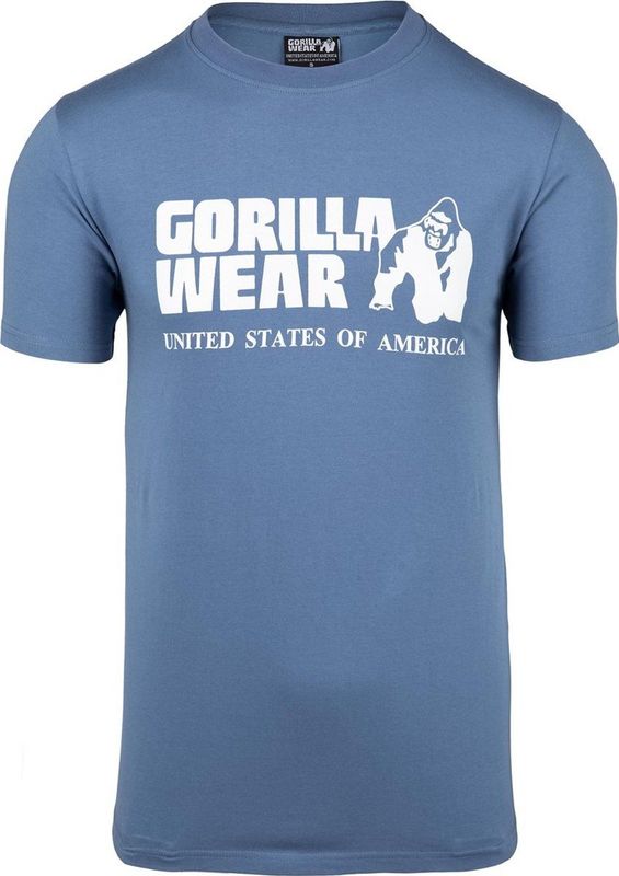 Gorilla Wear Classic T-shirt - Coronet Blauw