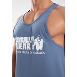 Gorilla Wear - Classic Tanktop - Koronet Blauw - 100% Organisch Katoen