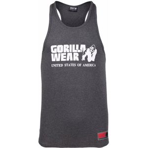 Gorilla Wear - Classic Tanktop - Donkergrijs - 100% Organisch Katoen