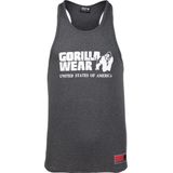 Gorilla Wear - Classic Tanktop - Donkergrijs - 100% Organisch Katoen