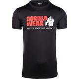 Gorilla Wear - Classic Training T-shirt - Zwart - Katoen