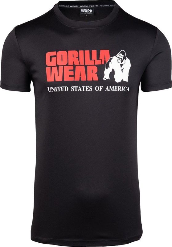 Gorilla Wear - Classic Training T-shirt - Zwart - Katoen