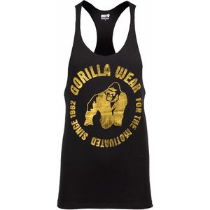 Gorilla Wear - Melrose - Stringer - Zwart - Organisch Katoen