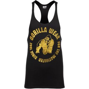 Gorilla Wear - Melrose - Stringer - Zwart - Organisch Katoen