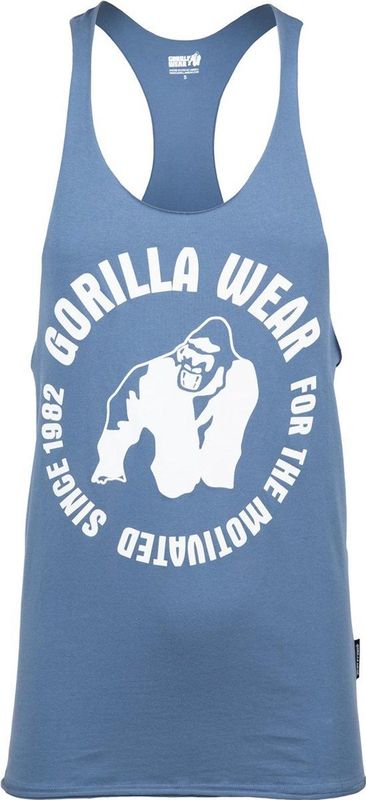Gorilla Wear - Melrose - Stringer - Coronet Blauw - Organisch Katoen