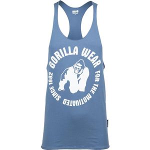 Gorilla Wear - Melrose Stringer - Coronet Blauw - Tanktop