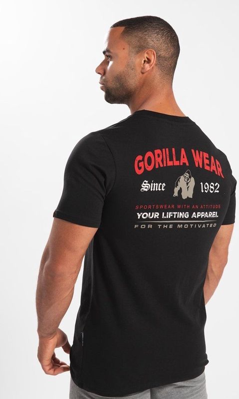 Gorilla Wear Warren T-shirt - Zwart
