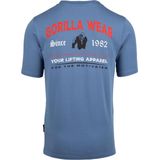 Gorilla Wear Warren T-shirt - Coronet Blauw