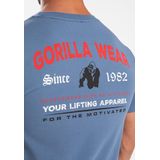 Gorilla Wear Warren T-shirt - Coronet Blauw