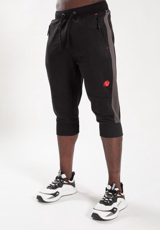 Gorilla Wear Thompson 3/4 Joggingbroek - Zwart
