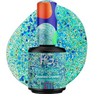 Pink Gellac Glitter Gellak Nagellak - Gelnagellak - Gelnagels producten - Gel Nails - 371 Crushed Crystal