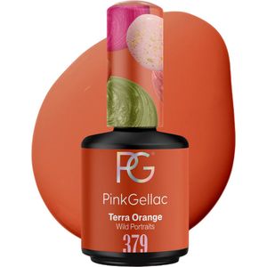 Pink Gellac Oranje Gellak Nagellak - Gelnagellak - Gelnagels Producten - Gel Nails - 379 Terra Orange