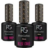 Pink Gellac - Base Essentials Set - Nagellak - Vegan - 100% Vrij van HEMA