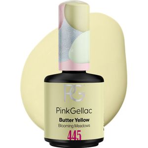 Pink Gellac - 445 Butter Yellow - Gellak - Gele Gel Nagellak - 15ml