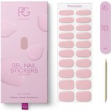 Pink Gellac - Gellak Stickers 0003 Toasted Nude - Nagelstickers - 20 stuks in 10 maten