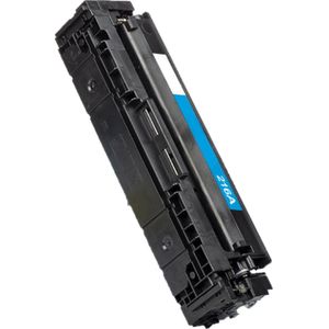 Geschikt voor HP 216A / W2411A Toner cartridge - Cyaan - Geschikt voor HP Color LaserJet Pro MFP M182N - M182NW - M183FW - M155