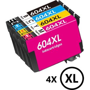 Geschikt voor Epson 604XL - Inktcartridges - XP en WF Series