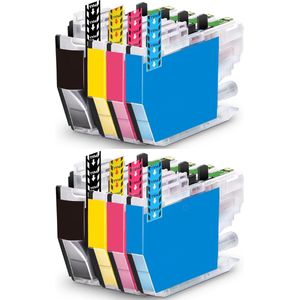 Brother Inktcartridges LC-421 XL - Multipack 8 Stuks - Geschikt voor DCP-J1050DW