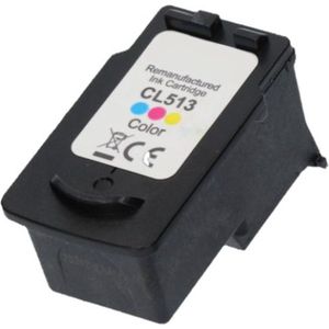 Geschikt voor Canon CL-513 XL Kleur - Geschikt voor Canon Pixma IP2700, MX340, MX350, MX360, MX410, MX420, MP230, MP240, MP270, MP280, MP490 en MP495 - Inktpatroon - inkt