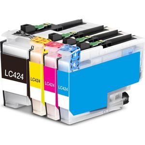 Brother LC424 XL Inktcartridges - Multipack 4 Stuks - DCP-J1200W