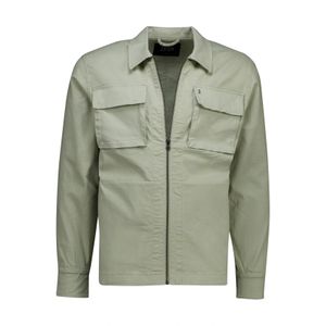 Butcher of Blue Lichtgroen Sonam Twill Overshirt