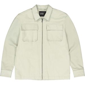 Butcher of Blue Overshirt Groen - Effen - Sonam Twill