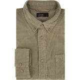 Butcher of blue casual shirt robby cord shirt maat S