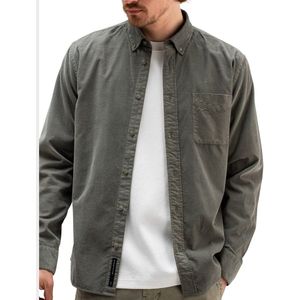 Butcher of blue casual shirt robby cord shirt maat S