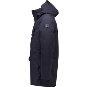 Butcher of Blue winterjas donkerblauw