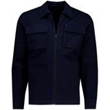 Butcher of Blue - Sonam Overshirt - Donkerblauw - Katoen/Elastaan