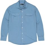 Butcher of Blue - Finn Pocket Jersey Overshirt - Khaki Beige - Biologisch Katoen