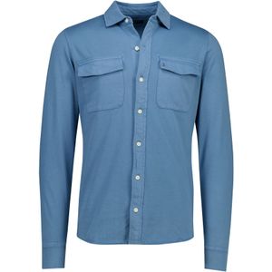 Butcher of Blue - Finn Pocket Jersey Overshirt - Khaki Beige - Biologisch Katoen