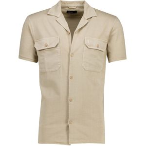 Butcher of Blue Overshirt beige (Maat: M) - Effen