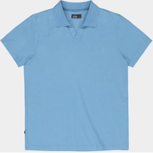 Butcher of Blue - Polo Korte Mouw - Blauw - Jersey
