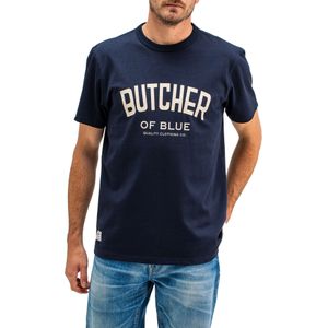 Butcher of Blue - T-shirt - Donkerblauw - Katoen