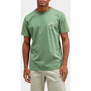 Butcher of Blue - Groen Heren T-Shirt - Leger Cirkel Tee