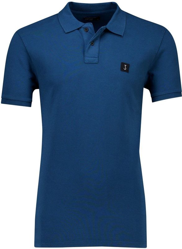 Butcher of Blue poloshirt korte mouw blauw