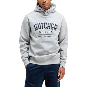 Butcher of Blue, Heren, Sweatshirts & Hoodies, Grijs, Maat: S