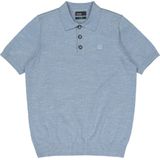 Butcher of Blue - Lt Clifden Polo - Heren - Blauw - Katoen