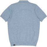 Butcher of Blue - Lt Clifden Polo - Heren - Blauw - Katoen