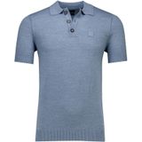 Butcher of Blue - Lt Clifden Polo - Heren - Blauw - Katoen