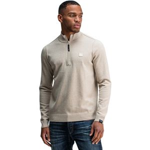 Butcher - Clifden - Gebreide Trui - Beige Melange